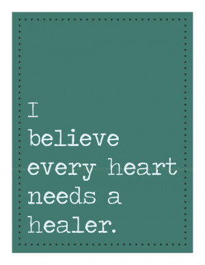 ... needs a healer. Inspired by a Chris Tomlin song from Passion 2012