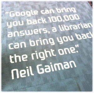 Neil Gaiman Book Author Library Books Quote Meme