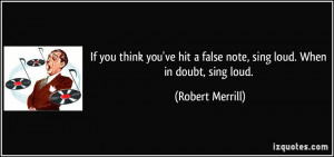 More Robert Merrill Quotes