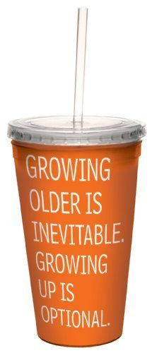 Tree-Free Greetings 80581 Youthful Aging Quote Growing Up Artful ...