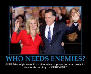 Ann Romney fail – Mitt quote funny-poster