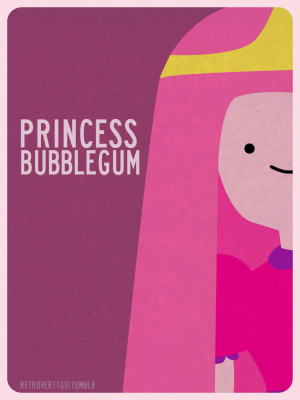 Princess Bubblegum by retro-vertigo