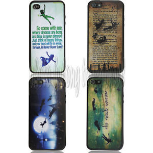 Details about Peter Pan Quotes desgin Durable case for Apple iphone 4 ...