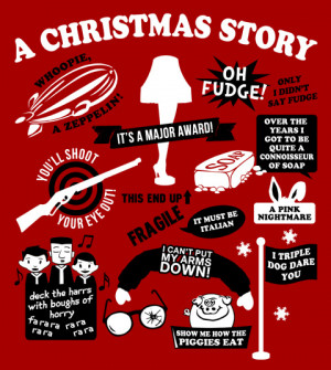 ... Movie T-Shirts > A Christmas Story T-Shirts > A Christmas Story Quotes