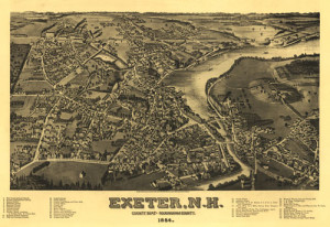 Historical Map Exeter NH