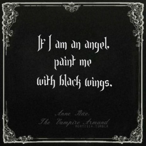 Anne Rice vampire quote