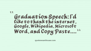 Funny Graduation Quotes