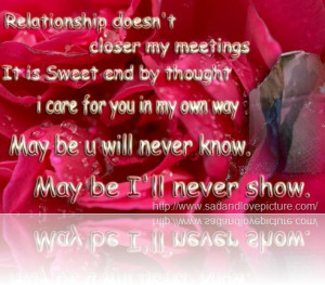 Sad Love Quotes For Him From The Heart