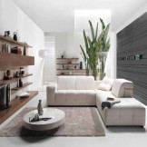 modern white living room Interior Designs