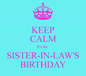 Happy Birthday Sister In Law Quotes