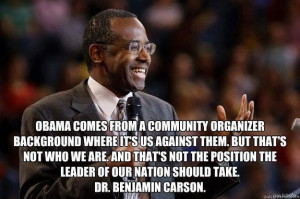 quote by Dr. Benjamin Carson, support Dr. Carson all the way, smart ...