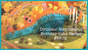 Dinosaur Birthday Cake What