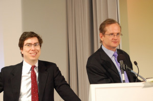 File:Jonathan Zittrain and Lawrence Lessig (Google DC, March 20 2008