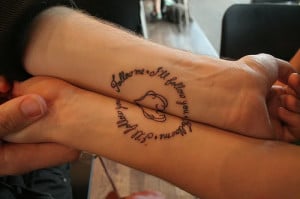 His and hers tattoos: Looking for inspiration