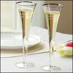 ... week on these Trumpet Wedding Toasting Flutes . Use code FB110711