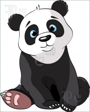 Illustration Panda Bear Vector