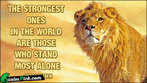 Related Pictures Lion Quote...