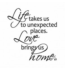 Life takes us to unexpected places