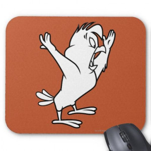henery hawk | Henery Hawk Squawking Mousepad from Zazzle.com