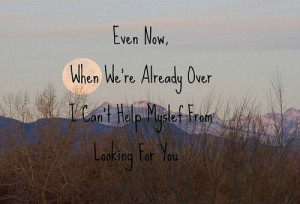 when you set fire to the rain..