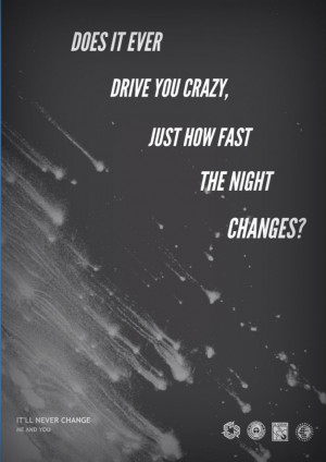 Night Changes//One Direction: 1D Lyrics, Night Changes And, Direction ...