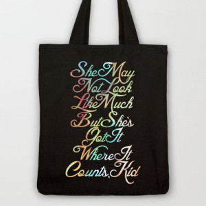 Star Wars Han Solo Millennium Falcon Quote Tote Bag by foreverwars - $ ...
