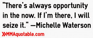 Michelle Waterson Quotes (Karate Hottie)