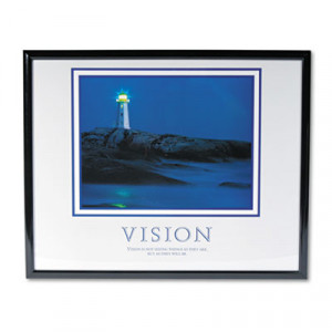 Motivational Framed Prints on Vision Lighthouse Framed Motivational ...