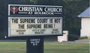 One Mike Huckabee Quote on Gay Marriage Got Posted By a Texas Church ...
