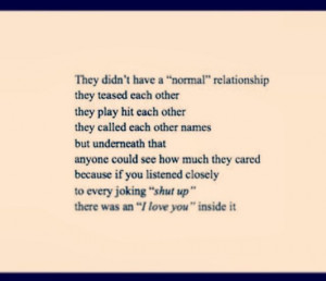 Playful relationship 