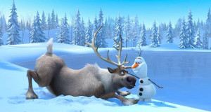 ... praising the real OTP of the 2013 Disney movie Frozen : Sven x Olaf