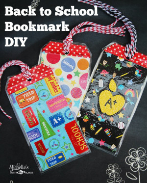 Back to School Craft – DIY Bookmarks