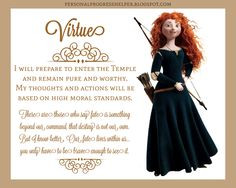 Young Women's Values with Disney Princesses: Virtue More
