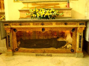 The incorrupt body of St. Catherine Laboure.