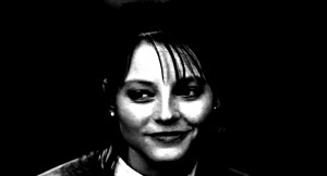 ... White: Jodie Foster as Clarice Starling in The Silence of the Lambs