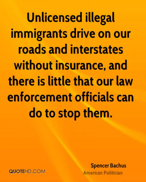 Unlicensed illegal immigrants drive on our roads and interstates ...