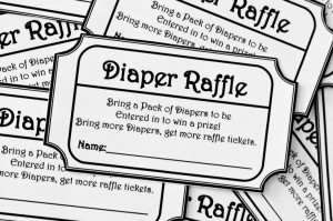 Diaper Raffle Ticket Credited