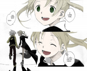 Soul and Maka (Soul Eater)