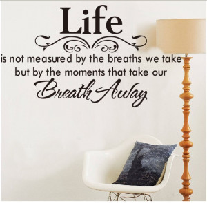 ZooYoo 8048 40*70cm Life Flower Quote /Car Stickers Vinyl Wall Art ...
