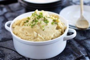 Celery Root and Parsnip Mashed “Potatoes”
