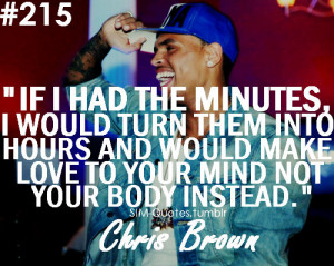 Chris Brown Quotes And Sayings