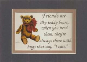 Teddy Bear Hugs Poem