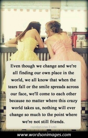 High school friendship quotes