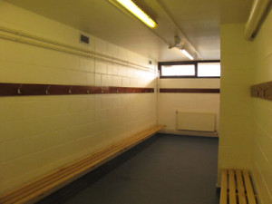 The inspiring echoes of the empty changing rooms I found at the Sports ...