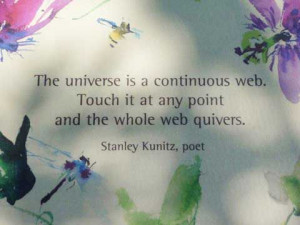 Former US Poet Laureate, Stanley Kunitz