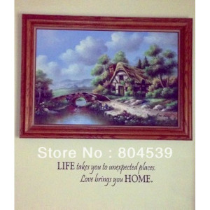 ... Quote Wall Sticker Vinyl wall quotes love sayings home art decor decal