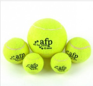 Free-shipping-Afp-pet-tennis-ball-dog-wear-resistant-sports-toy-small ...