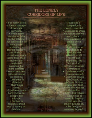 Life's Lonely Corridors