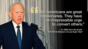 Lee Kuan Yew Quotes