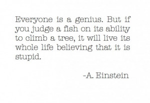 ... ve realized. Here, let me have Albert Einstein explain it